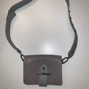 Grey light purple snake skin Liebeskind Berlin bag